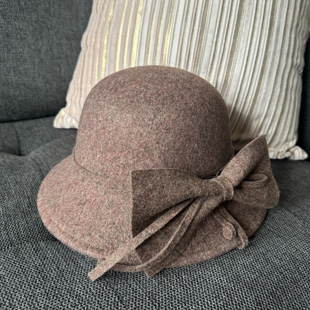 Cloche Hat with Bow